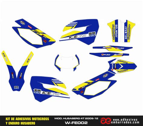 Kit De Adhesivos Husaberg T Adhesivosembarrados