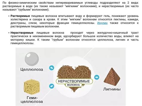Пищевые волокна (клетчатка)