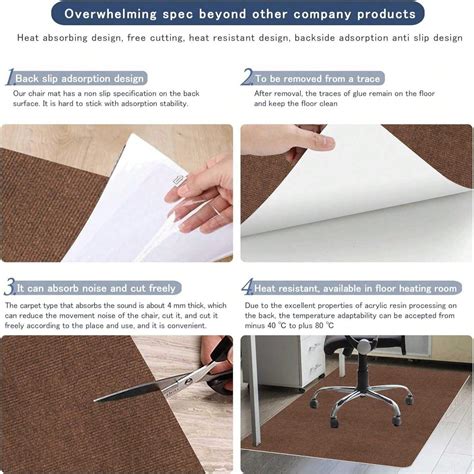 rug protector for office chair