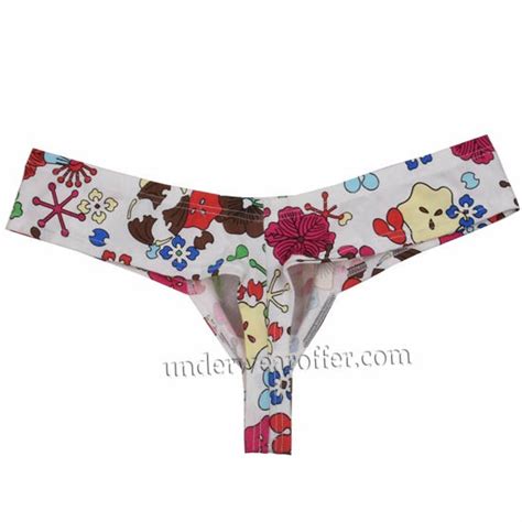 Micro Boxers Men S Bulge Pouch Boxers Print Male Underwear Bikini Mini Boxers Mu Nmicro Boxers