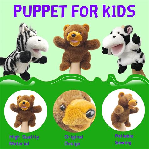 Teddy Bear Hand Puppets 6
