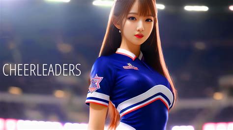 AI Art Beauties Cheer Leader Lookbook Lingerie AI Art Uniform Series 1 YouTube