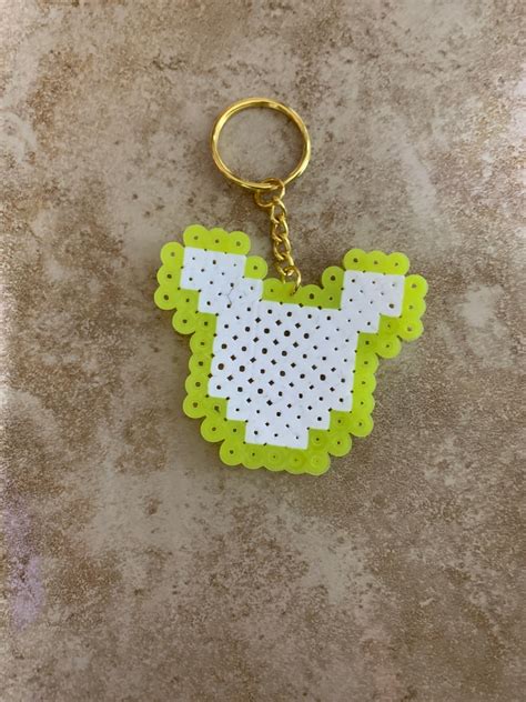 Disney Perler Bead Keychains Etsy