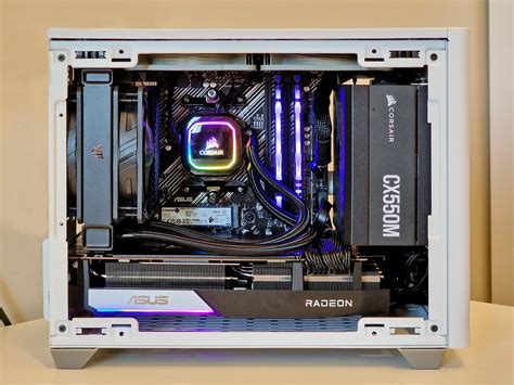 Cooler Master NR200P with standard mATX motherboard and ATX PSU : r/NR200