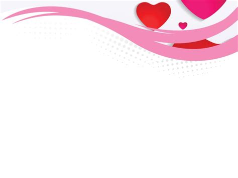 Valentines Day Powerpoint Templates - Love, Red Backgrounds