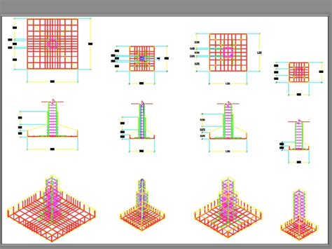 Zapata En Autocad Descargar Cad Kb Bibliocad