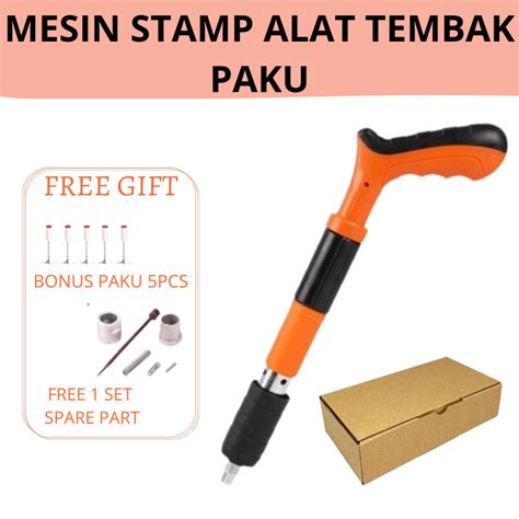 Jual YGS Z108 Mini Stampset T500 Paku Beton Besi Ramset Mesin Stamp