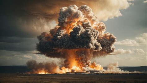 premium ai image explosion smoke