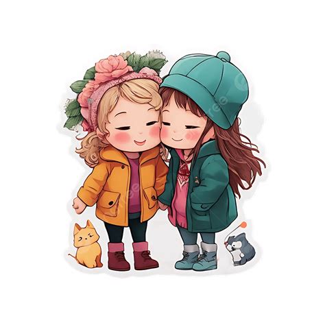 bff sticker transparent