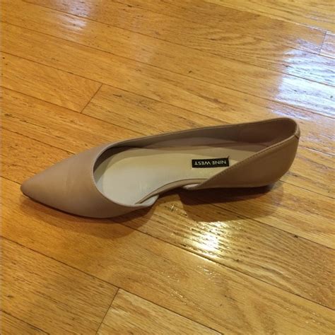 Nine West Shoes Nine West Nude Flats Poshmark