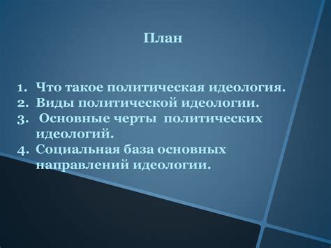 Политическая идеология - презентация онлайн