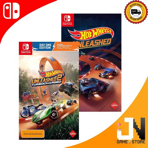 Nintendo Switch Hot Wheels Unleashed 2 Turbocharged Day One Edition 1 English Chinese NEW