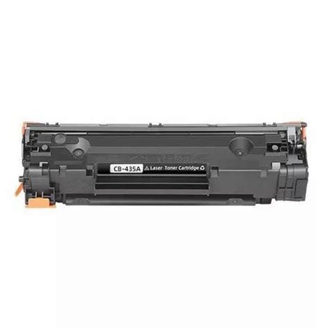 Black Cartridge Media Compatible HP CB435A Toner Cartridge, For Laser ...