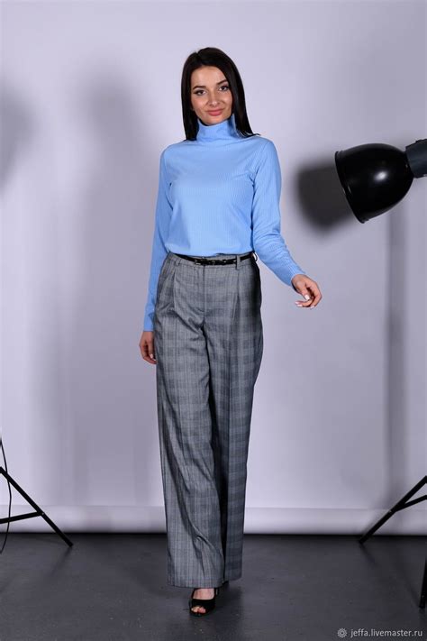 Водолазка Голубая даль арт. 1276 * купить в интернет-магазине Ярмарка ...