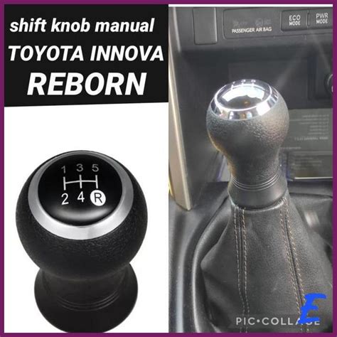 Jual LBR SHIFT KNOB MANUAL TOYOTA INNOVA REBORN SHIFT KNOP TONGKAT