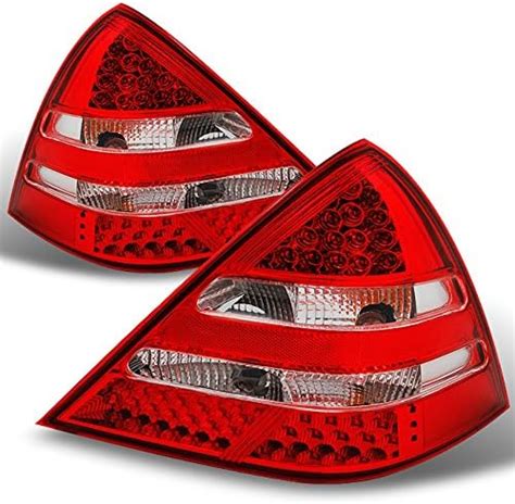 Amazon Akkon For Mercedes Benz R Slk Class Red Clear Rear Led