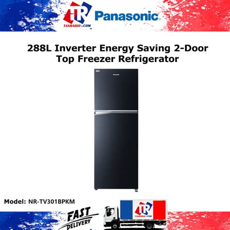 Panasonic L Inverter Energy Saving Door Top Freezer Refrigerator