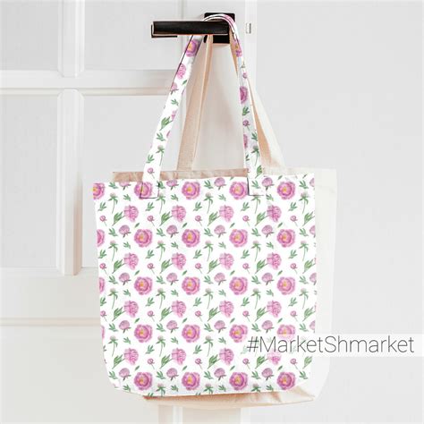 Ткани Пионы - закажи на #MarketShmarket.com любая ткань с любым принтом