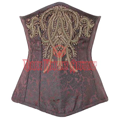 Brocade Classic Victorian Underbust Corset Vg 0102 From Dark Knight