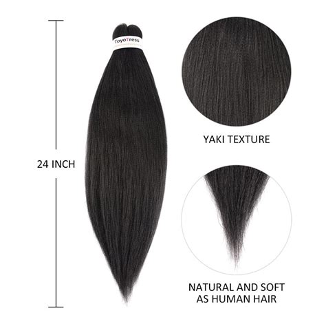 How To Stretch Braiding Hair and pre-stretched braiding hair – Toyotress