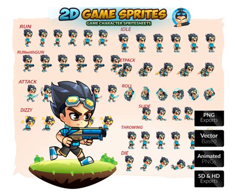 2D-Game-Character-Sprite-Sheets-01-071 | Game Art Partners