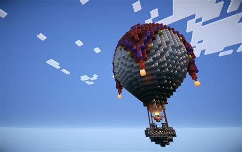Hot Air Balloon Minecraft Map