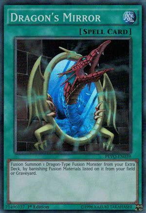 Espelho Dragão Yu Gi Oh MYP Cards