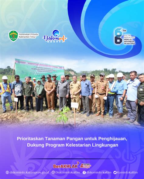 Prioritaskan Tanaman Pangan Untuk Penghijauan Dukung Program