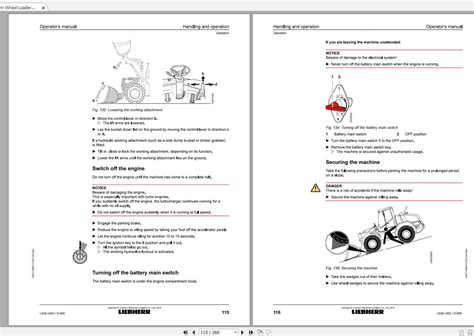 Liebherr Wheel Loader L S N Operators Manual Auto