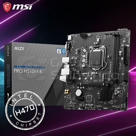 Galaxy Solusindo Toko Komputer Online Malang Jual Msi Pro H M B Pro