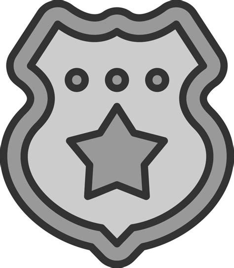 Police Badge Vector Icon Design 16596172 Vector Art At Vecteezy