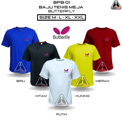 Jual Bpp Baju Pingpong Premium Dewasa Baju Tenis Meja Kaos Ping Pong