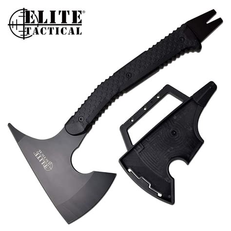 Elite Tactical - Tactical Axe with Nylon Fiber Handle - For Survival ...