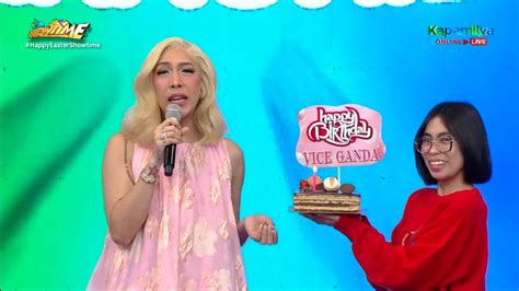 HAPPY BIRTHDAY VICE GANDA ITS SHOWTIME APRIL 1 2024 STORYTELLING YouTube