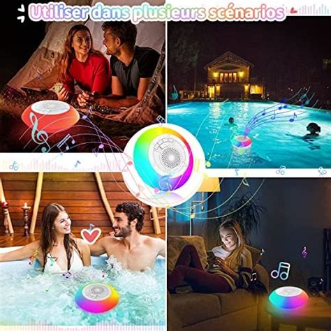 Monodeal Enceinte Bluetooth Portable Tanche Haut Parleur De Douche