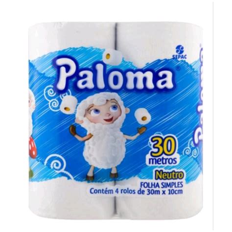 Papel Higi Nico Paloma Pacote Rolos De Metros Shopee Brasil