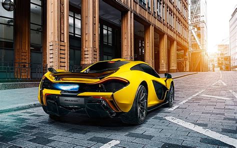 Mclaren P1 Yellow Wallpaper