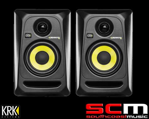 KRK ROKIT 4 Active Studio Monitors G3 2 Way Speakers 60W Pair South