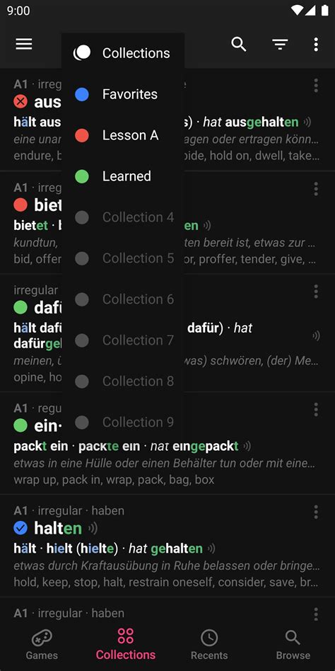 Verbs German Dictionary For Android Download