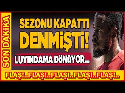 Galatasaray A Milli Piyango Vurdu Son DAKiKA YouTube