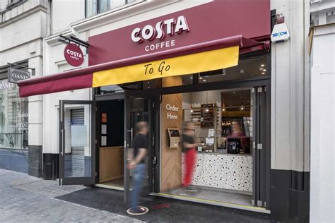 Costa Coffee Trials New Look Store In London In Response To Covid