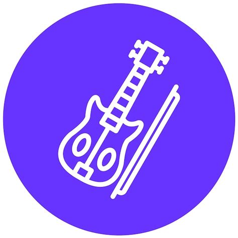 Premium Vector Vector Design Violin Icon Style