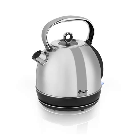 Swan 17l Dome Kettle Polished Stainless Steel Brand New Kettle And