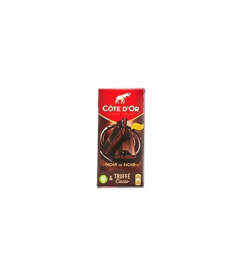 C Te D Or Tablette Noir Truff Cacao Gr Chockies