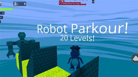 Kogama Parkour Robot Parkour 20 Levels YouTube