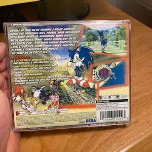 Sonic Adventure Limited Edition Reproduction Case No Disc Dreamcast