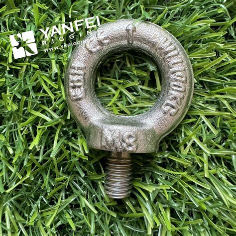 Stainless Steel Lifting Eye Bolt Forged DIN 580 Bolt And Eye Bolt