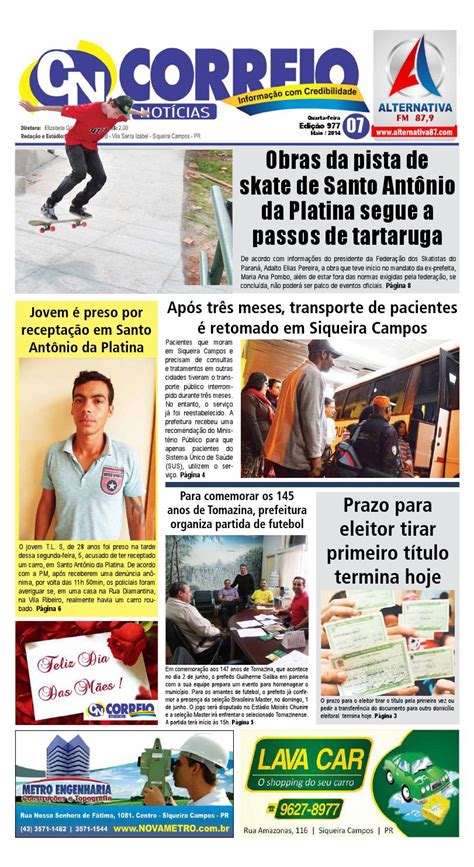 Correio Notícias Edição 977 By Jornal Correio Notícias Issuu