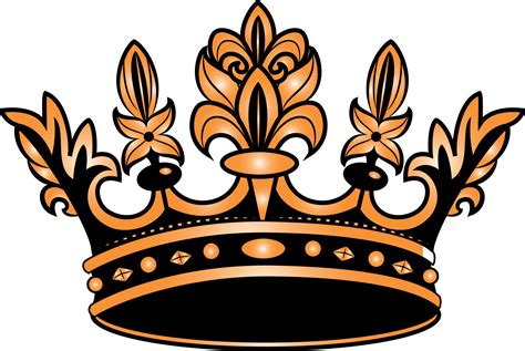 Vector Graphics Of A King S Crown Isolated On Transparent Background