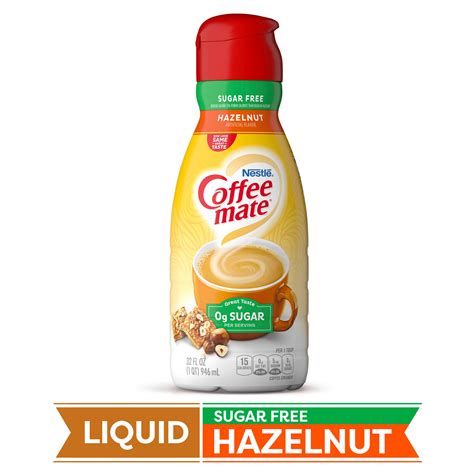 Coffee Mate Sugar Free Hazelnut Creamer Nutrition | Besto Blog